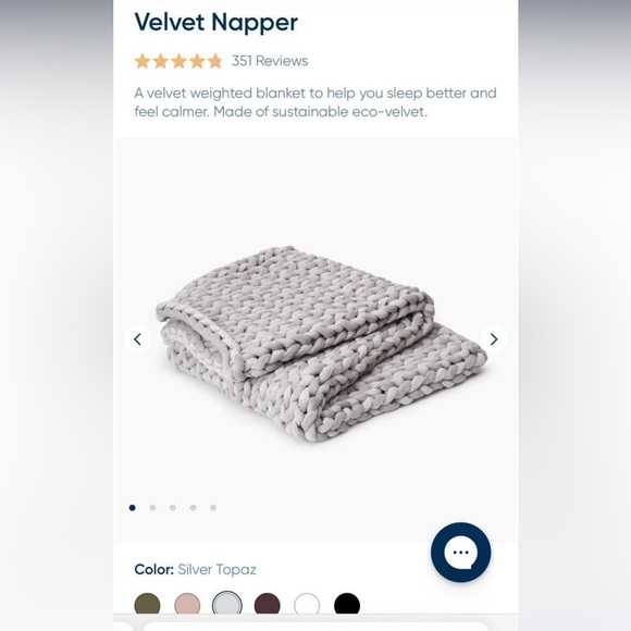 Bearaby Bedding Bearaby Velvet Napper Poshmark